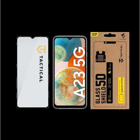 Folie de Sticlă 5D Tactical Glass Shield pentru Samsung Galaxy A23 5G, Neagră Folie de Sticlă 5D Tactical Glass Shield pentru Samsung Galaxy A23 5G, Neagră (Bakr, 57983109359) by www.silkase.ro
