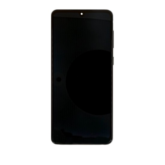 Display Complet Samsung Galaxy A33 5G (A336) cu Rama, Awesome Black, Service Pack Original (Piese Schimb, GH82-28143A) by www.silkase.ro