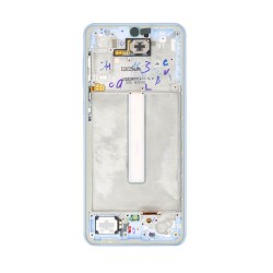 Modul Display LCD cu Touchscreen și Ramă pentru Samsung Galaxy A33 5G, Albastru (Awesome Blue) (Service Pack) Modul Display LCD cu Touchscreen și Ramă pentru Samsung Galaxy A33 5G, Albastru (Awesome Blue) (Service Pack)