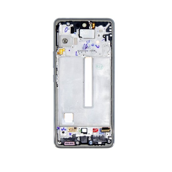 Modul Display LCD cu Touchscreen și Ramă pentru Samsung Galaxy A53 5G, Negru (Awesome Black) (Service Pack) (Bakr, GH82-28024A) by www.silkase.ro