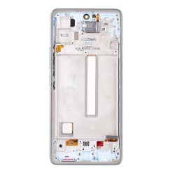 Modul Display LCD cu Touchscreen și Ramă pentru Samsung Galaxy A53 5G, Albastru (Awesome Blue) (Service Pack)