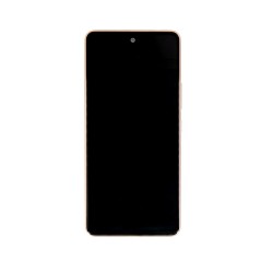 Modul Display LCD cu Touchscreen și Ramă pentru Samsung Galaxy A53 5G, Roz (Awesome Peach) (Service Pack)