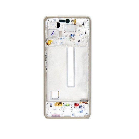 Modul Display LCD cu Touchscreen și Ramă pentru Samsung Galaxy A53 5G, Alb (Awesome White) (Service Pack) Modul Display LCD cu Touchscreen și Ramă pentru Samsung Galaxy A53 5G, Alb (Awesome White) (Service Pack) (Bakr, GH82-28024B) by www.silkase.ro