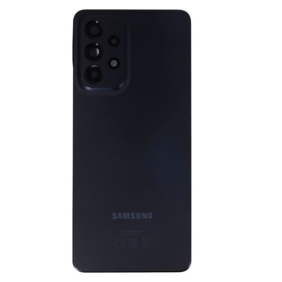 Capac Baterie Spate Original Samsung Galaxy A33 5G (A336B), Negru (Awesome Black) (Service Pack) (Bakr, GH82-28042A) by www.silkase.ro