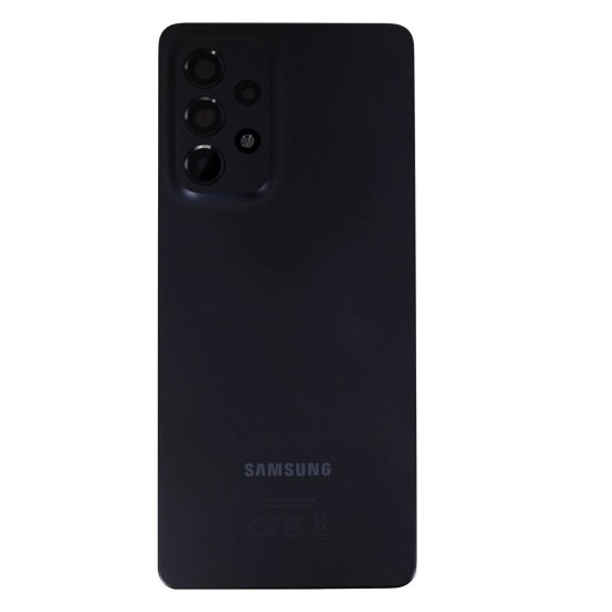Capac Spate Original Samsung Galaxy A53 5G (A536B), Awesome Black, Service Pack (Piese Schimb, GH82-28017A) by www.silkase.ro