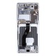 Display LCD Samsung Galaxy S21 Ultra SM-G998 cu Touch Unit și Ramă, Phantom Silver (Service Pack) (Piese Schimb, GH82-26035B) by www.silkase.ro