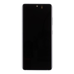 Display LCD Samsung Galaxy S21 Ultra SM-G998 cu Touch Unit și Ramă, Phantom Silver (Service Pack)