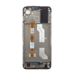 Display LCD cu Touchscreen si Rama (Front Cover) pentru Vivo Y33s, Negru Display LCD cu Touchscreen si Rama (Front Cover) pentru Vivo Y33s, Negru