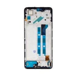 Modul Display LCD cu Touchscreen și Ramă pentru Xiaomi Redmi Note 11 Pro, Negru Modul Display LCD cu Touchscreen și Ramă pentru Xiaomi Redmi Note 11 Pro, Negru