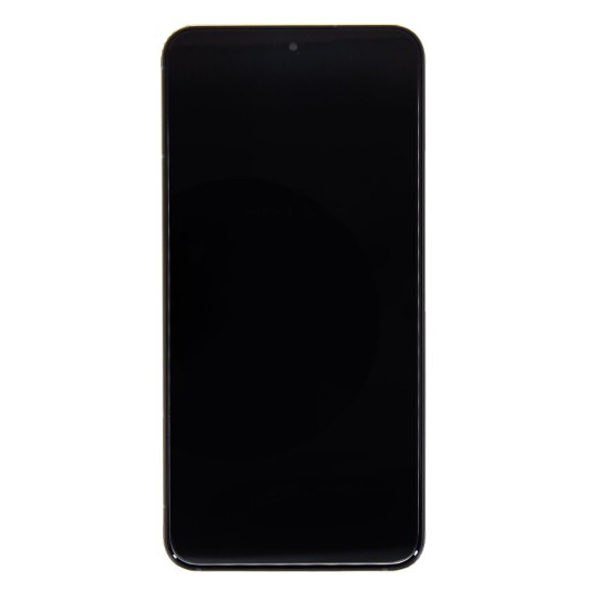 Display LCD Original Samsung Galaxy S22 S901B cu Touchscreen și Ramă Gri (Service Pack) (Bakr, GH82-27520E) by www.silkase.ro