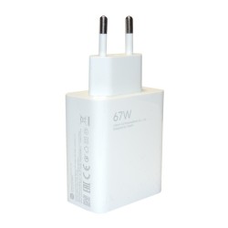 Încărcător de Rețea Xiaomi MDY-12-EH USB-A 67W Travel Charger, Alb (Bulk)
