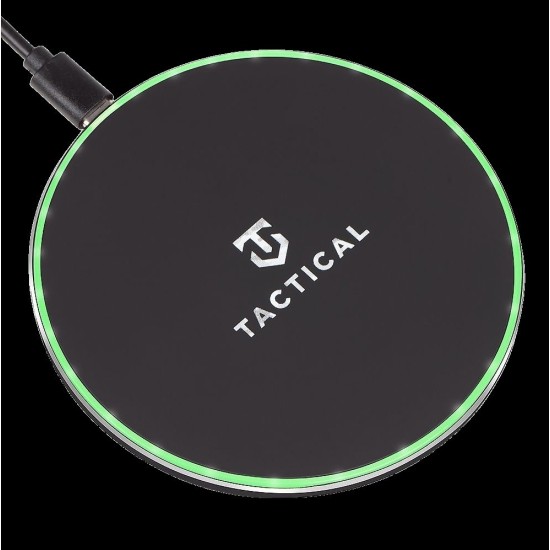 Pad Încărcare Wireless Tactical Base Plug, 15W (Bakr, 57983109762) by www.silkase.ro