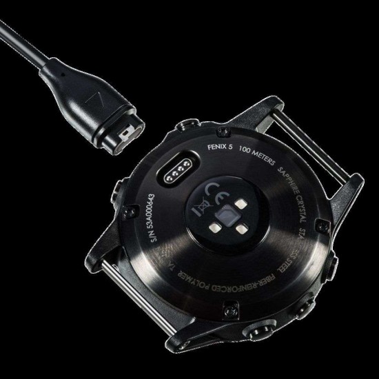 Cablu de Încărcare și Date USB-C Tactical pentru Garmin Fenix 5/6/7/8, Tactix 8 (Bakr, 57983109873) by www.silkase.ro