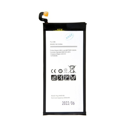 Acumulator Baterie Samsung Galaxy S6 (EB-BG920ABE), 2550mAh Li-Ion (OEM) (Bakr, 57983109949) by www.silkase.ro