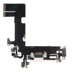 Cablu Flex cu Mufa Incarcare iPhone 13, Conector Alimentare, Starlight Cablu Flex cu Mufa Incarcare iPhone 13, Conector Alimentare, Starlight
