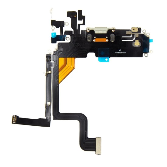 Cablu Flex cu Conector de Încărcare și Port Date pentru iPhone 13 Pro, Silver Cablu Flex cu Conector de Încărcare și Port Date pentru iPhone 13 Pro, Silver (Piese Schimb, 57983109999) by www.silkase.ro
