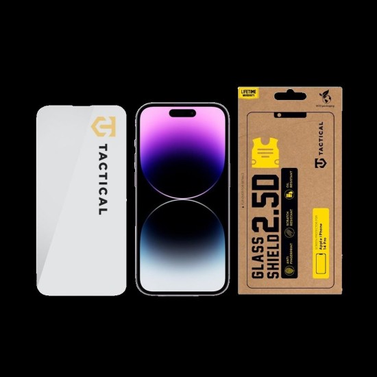 Folie de Sticlă Tactical Glass Shield 2.5D pentru Apple iPhone 14 Pro, Transparentă Folie de Sticlă Tactical Glass Shield 2.5D pentru Apple iPhone 14 Pro, Transparentă (Bakr, 57983110058) by www.silkase.ro