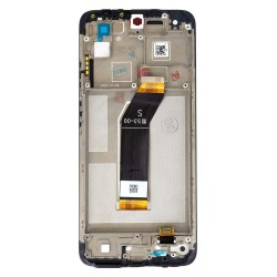 Modul Display LCD cu Touchscreen și Ramă pentru Xiaomi Redmi 10 (2022), Negru (Service Pack) Modul Display LCD cu Touchscreen și Ramă pentru Xiaomi Redmi 10 (2022), Negru (Service Pack)
