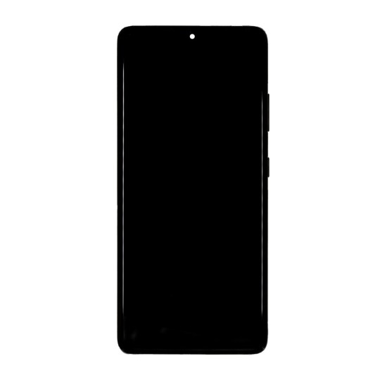 Display LCD Samsung Galaxy S21 Ultra 5G G998 Original Phantom Black Service Pack cu Ramă (Piese Schimb, GH82-26035A) by www.silkase.ro