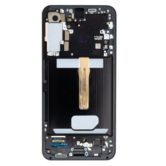 Display LCD cu Touchscreen și Ramă Samsung Galaxy S22+ (S906B), Gri - Original Service Pack (Bakr, GH82-27500E) by www.silkase.ro