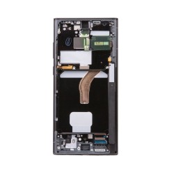 Display LCD cu Touchscreen și Ramă Samsung Galaxy S22 Ultra S908B, Phantom Graphite, Service Pack Display LCD cu Touchscreen și Ramă Samsung Galaxy S22 Ultra S908B, Phantom Graphite, Service Pack