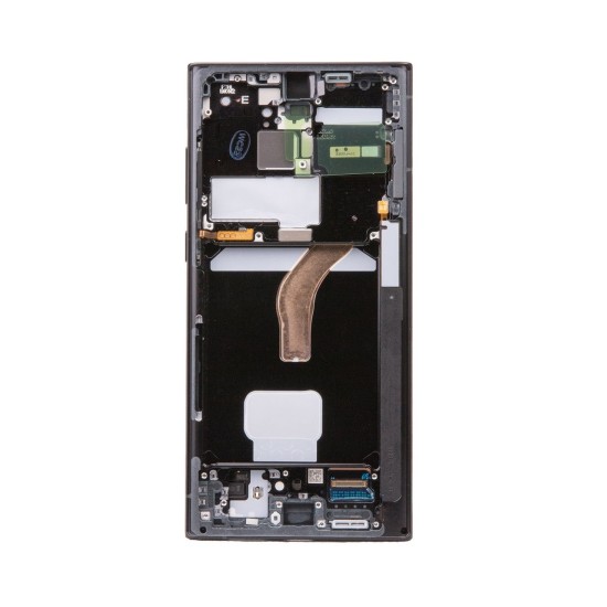 Display LCD cu Touchscreen și Ramă Samsung Galaxy S22 Ultra S908B, Phantom Graphite, Service Pack Display LCD cu Touchscreen și Ramă Samsung Galaxy S22 Ultra S908B, Phantom Graphite, Service Pack (Bakr, GH82-27488E) by www.silkase.ro