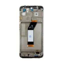 Modul Display LCD cu Touchscreen și Ramă pentru Xiaomi Redmi 10 (2022), Negru Modul Display LCD cu Touchscreen și Ramă pentru Xiaomi Redmi 10 (2022), Negru