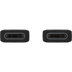 Cablu de Date Original Samsung (EP-DW767JBE) USB-C la USB-C, 3A, 1.8m, Negru (OOB Bulk) Cablu de Date Original Samsung (EP-DW767JBE) USB-C la USB-C, 3A, 1.8m, Negru (OOB Bulk)