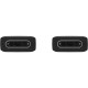 Cablu de Date Original Samsung (EP-DW767JBE) USB-C la USB-C, 3A, 1.8m, Negru (OOB Bulk) Cablu de Date Original Samsung (EP-DW767JBE) USB-C la USB-C, 3A, 1.8m, Negru (OOB Bulk) (Bakr, GP-TOU021RFCBW) by www.silkase.ro