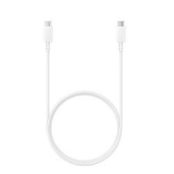 Cablu de Date Original Samsung (EP-DW767JWE) USB-C la USB-C, 3A, 1.8m, Alb (OOB Bulk)