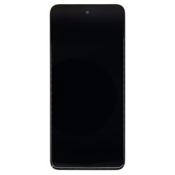 Ecran LCD Motorola Moto E32s Original cu Touchscreen și Ramă (Service Pack)