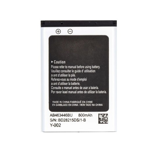 Acumulator Baterie Samsung AB463446BE, 800mAh Li-Ion (OEM) Acumulator Baterie Samsung AB463446BE, 800mAh Li-Ion (OEM) (Piese Schimb, 57983110825) by www.silkase.ro