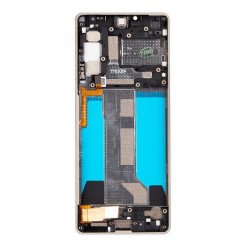 Display LCD cu Touchscreen și Ramă Sony Xperia 10 IV (XQ-CC54), Alb, Service Pack