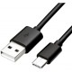 Cablu de Date Original Samsung (EP-DG970BBE) USB-C, 1.5m, Negru (OOB Bulk) (Bakr, GP-TOU021RFABW) by www.silkase.ro