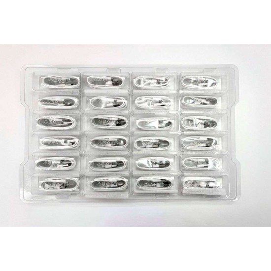 Cablu de Date Original Samsung (EP-DG970BWE) USB-C, 1.5m, Alb (OOB Bulk) (Bakr, GP-TOU021RFAWW) by www.silkase.ro