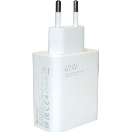 Încărcător Rețea Original Xiaomi (MDY-12-EH) USB-A 67W, Alb (Service Pack) Încărcător Rețea Original Xiaomi (MDY-12-EH) USB-A 67W, Alb (Service Pack) (Bakr, 470400000Z1D) by www.silkase.ro