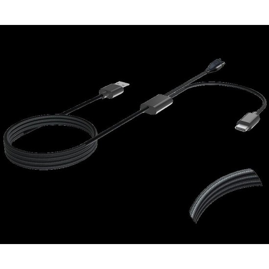 Cablu 2-în-1 Tactical USB de Încărcare pentru Garmin Fenix 7/8 / Tactix 8 + USB-C Cablu 2-în-1 Tactical USB de Încărcare pentru Garmin Fenix 7/8 / Tactix 8 + USB-C (Bakr, 57983111856) by www.silkase.ro