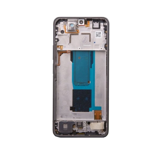 Ecran LCD Display cu Touchscreen și Ramă pentru Xiaomi Redmi Note 11 Pro+ 5G, Negru (Service Pack) (Piese Schimb, 560001K16U00) by www.silkase.ro
