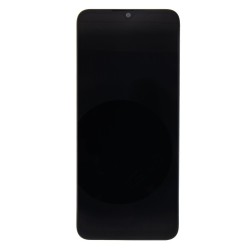 Modul Display LCD cu Touchscreen și Ramă pentru Xiaomi Redmi 10C, Negru (Service Pack)