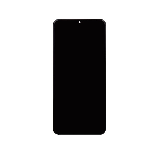 Modul Display LCD cu Touchscreen Original Samsung Galaxy A04s (A047F), Negru (Service Pack) (Bakr, GH82-29805A) by www.silkase.ro