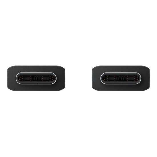 Cablu de Date Samsung EP-DX310JBE USB-C la USB-C, 3A, 1.8m, Black (Bulk) (Cabluri Telefon, EP-DX310JBE) by www.silkase.ro