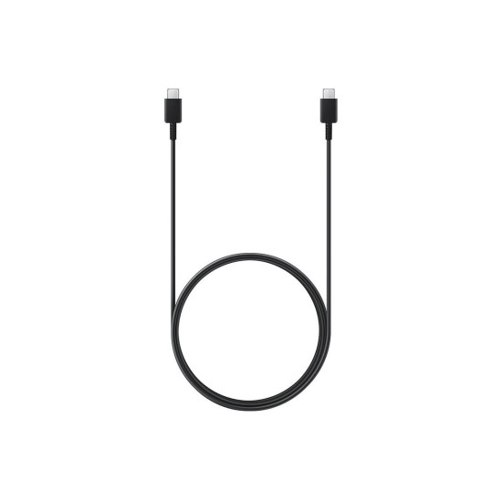 Cablu de Date Samsung EP-DX310JBE USB-C la USB-C, 3A, 1.8m, Black (Bulk) (Cabluri Telefon, EP-DX310JBE) by www.silkase.ro