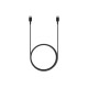 Cablu de Date Samsung EP-DX310JBE USB-C la USB-C, 3A, 1.8m, Black (Bulk) (Cabluri Telefon, EP-DX310JBE) by www.silkase.ro