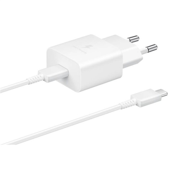 Set Încărcător de Rețea Original Samsung 15W EP-T1510EWE + Cablu Date USB-C la USB-C EP-DA705BWE, Alb (Bulk) Set Încărcător de Rețea Original Samsung 15W EP-T1510EWE + Cablu Date USB-C la USB-C EP-DA705BWE, Alb (Bulk) (Cabluri Telefon, 57983112611) by www.silkase.ro