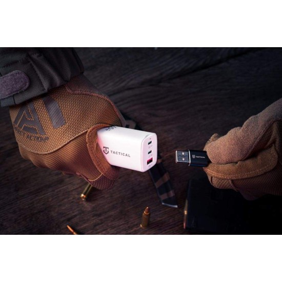 Încărcător Rețea Tactical FlashBang GaN 65W (USB-A + 2x USB-C), Alb Încărcător Rețea Tactical FlashBang GaN 65W (USB-A + 2x USB-C), Alb (Bakr, 57983112849) by www.silkase.ro