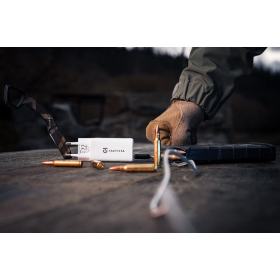 Încărcător Rețea Tactical FlashBang GaN 65W (USB-A + 2x USB-C), Alb Încărcător Rețea Tactical FlashBang GaN 65W (USB-A + 2x USB-C), Alb (Bakr, 57983112849) by www.silkase.ro
