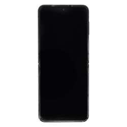 Ecran LCD Original Samsung Galaxy Z Flip 4 5G Graphite cu Touchscreen și Ramă, Service Pack