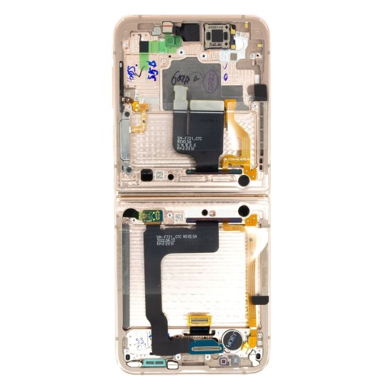 Ansamblu Display LCD Original Samsung Galaxy Z Flip 4 5G (F721) cu Ramă inclusă, Pink (Service Pack) Ansamblu Display LCD Original Samsung Galaxy Z Flip 4 5G (F721) cu Ramă inclusă, Pink (Service Pack) (Bakr, GH82-29440C) by www.silkase.ro