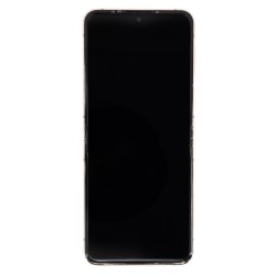 Ansamblu Display LCD Original Samsung Galaxy Z Flip 4 5G (F721) cu Ramă inclusă, Pink (Service Pack)