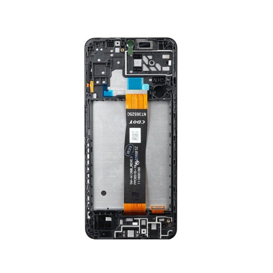 Modul Display LCD cu Touchscreen și Ramă pentru Samsung Galaxy A04s (A047F), Negru Modul Display LCD cu Touchscreen și Ramă pentru Samsung Galaxy A04s (A047F), Negru (Bakr, 57983112990) by www.silkase.ro